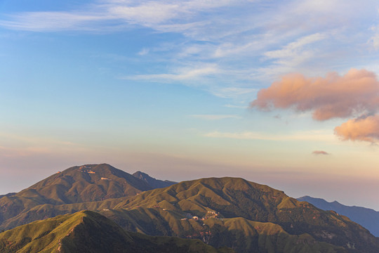 武功山日出