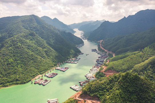 广西桂平大藤峡峡谷水利枢纽