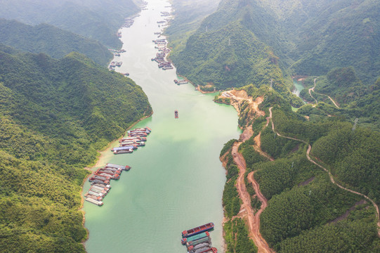 广西桂平大藤峡水利枢纽