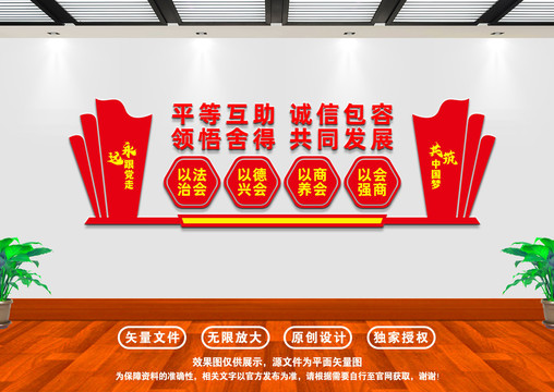 商會(huì)文化墻