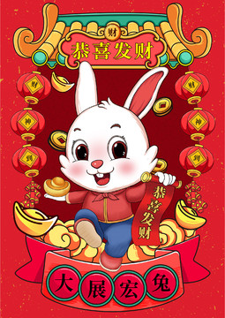 兔年插畫