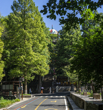 信阳鸡公山建筑之消夏园丹麦楼