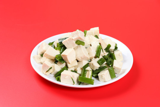 小葱拌豆腐