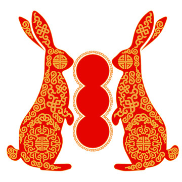 兔子插畫設(shè)計(jì)