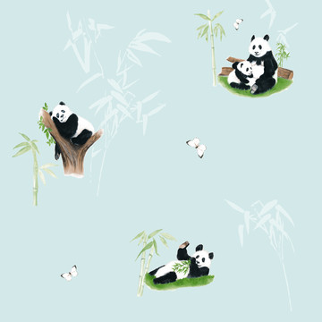 熊貓圖案