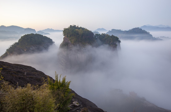 福建武夷山水风光