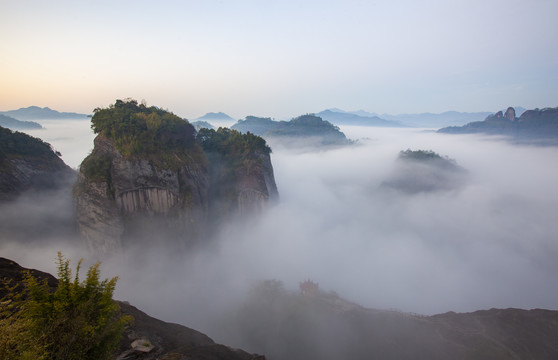 福建武夷山水风光