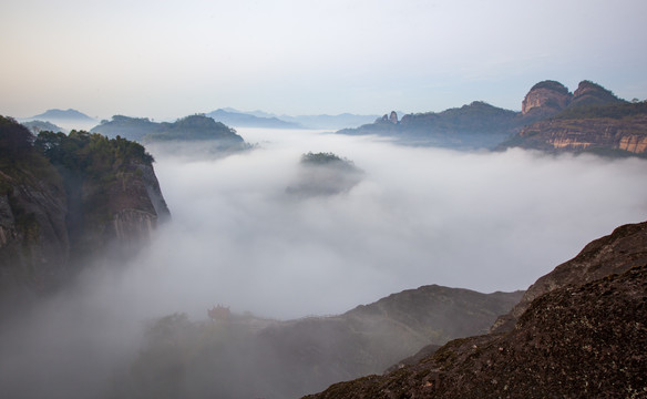 福建武夷山水风光