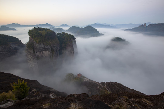 福建武夷山水风光