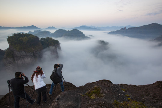 福建武夷山水风光