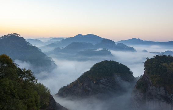 福建武夷山水风光