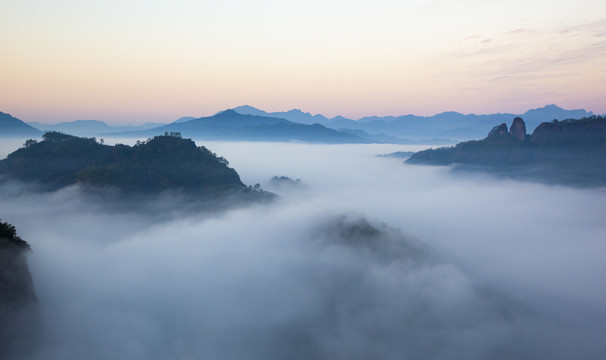 福建武夷山水风光