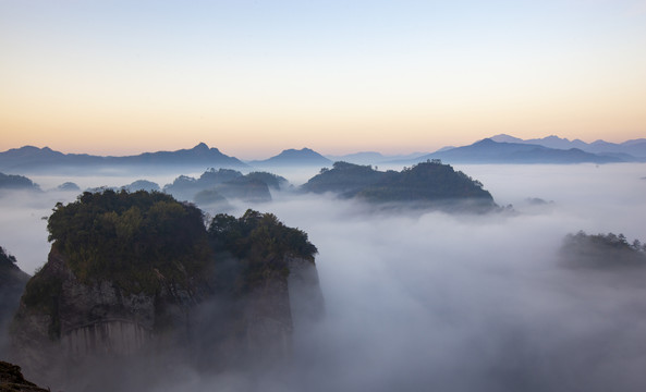 福建武夷山水风光