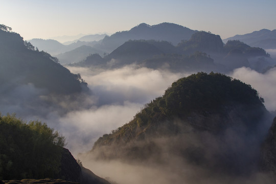 福建武夷山水风光