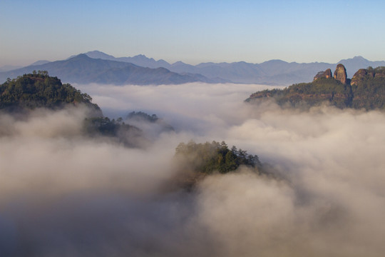 福建武夷山水风光