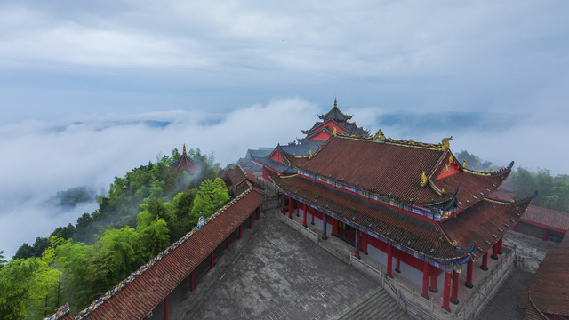 四川宜宾蜀南竹海龙吟寺