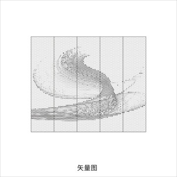 動感鏤空圖案
