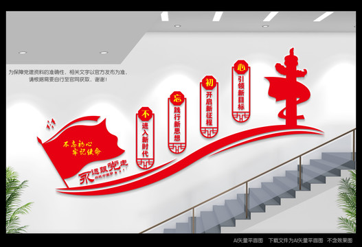 新時代樓梯間展板
