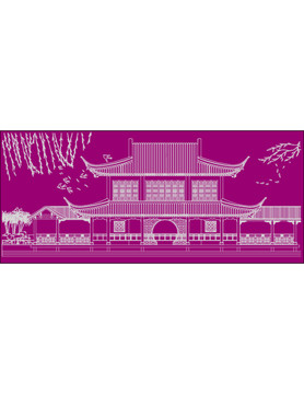 秦淮河岸得月樓