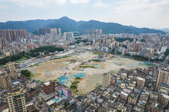 深圳宝安区石岩街道全景