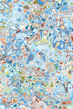 抽象几何地毯图案背景