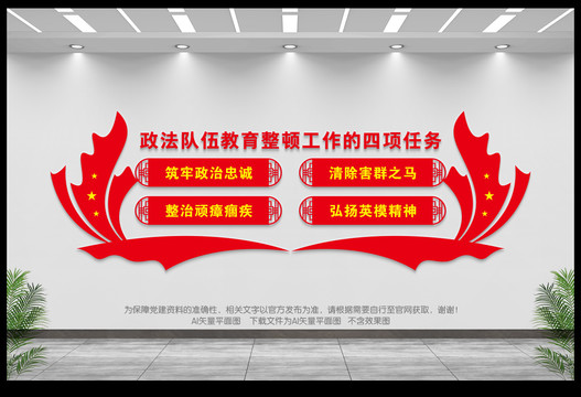 四項(xiàng)任務(wù)文化墻
