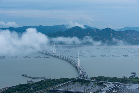 深圳南山区深圳湾大桥