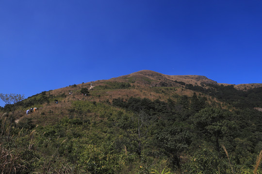 惠阳第一峰白云嶂山峰