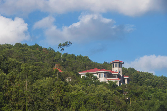 山庄别墅风景