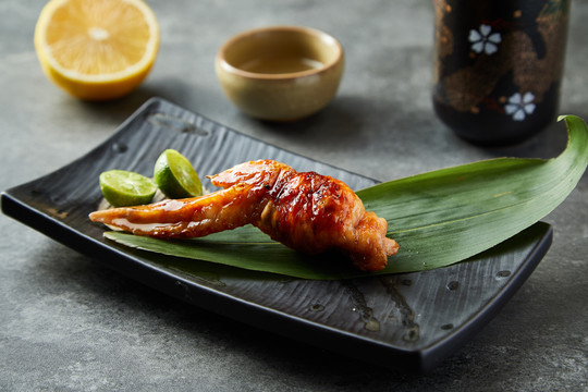 烤鸡翅饺子