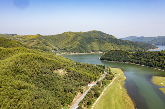 杭州安吉赋石水库小杭坑露营地