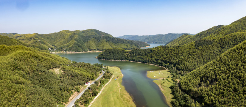 杭州安吉赋石水库小杭坑露营地