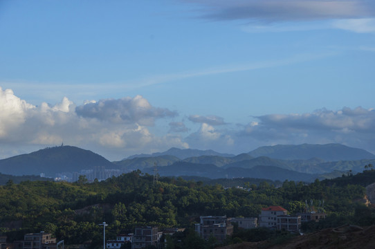 高山山峦风景