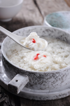 鸡豆花雪花鸡淖