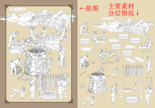 農(nóng)家煙熏臘肉制作流程