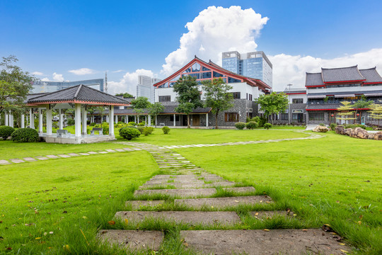 广州水博苑城市绿地园林景观