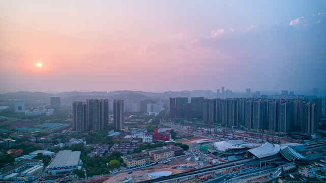 深圳龙岗大运地铁站建设