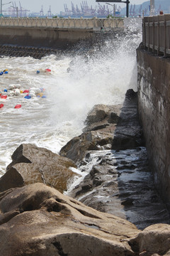 海堤坝