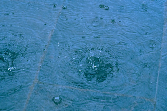 雨水雨天降雨