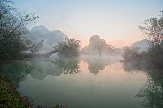 广西靖西鹅泉风景