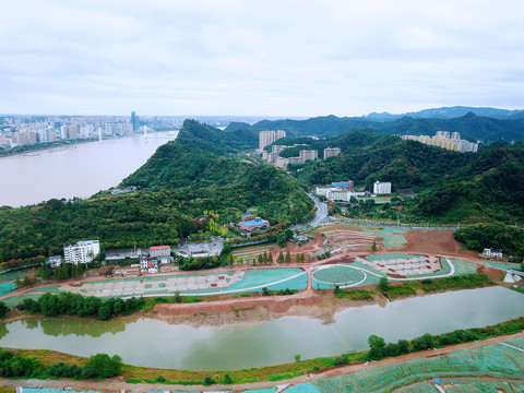 宜昌卷桥河湿地公园