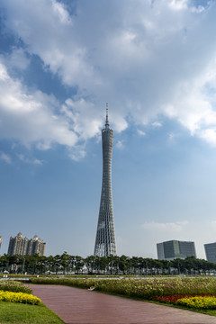 广州新电视塔街景