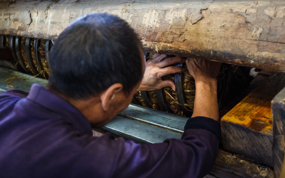 老式榨油