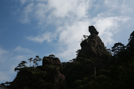 三清山东方女神