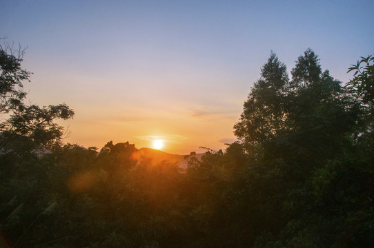 夕阳风景