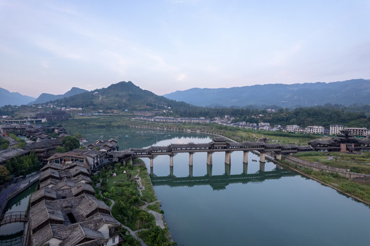 重庆黔江濯水古镇5A景区