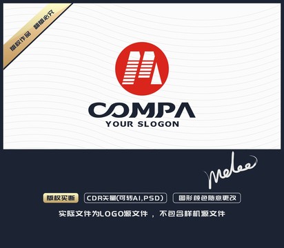 M字母LOGO