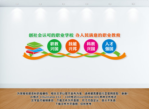 職業(yè)教育文化墻