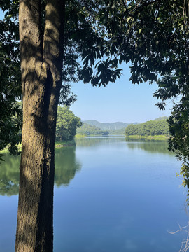 湖光山色