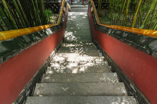 北京门头沟区潭柘寺景区风光